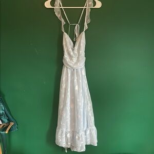 Lucy in the sky ruffle midi dress